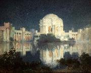 Colin Campbell Cooper Painting of the Palace of Fine Arts in San Francisco, c. 1915 oil